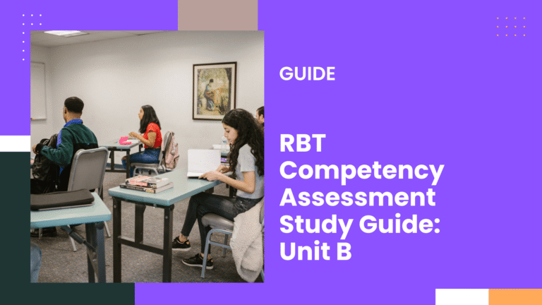 RBT Competency Assessment Study Guide: Unit B